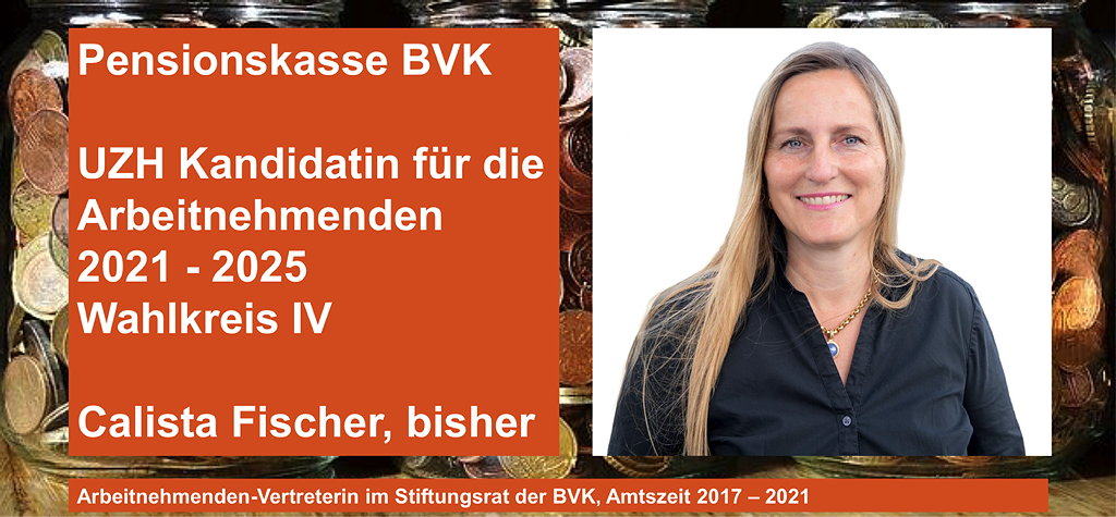 Calista Fischer wieder in den BVK-Stiftungsrat!